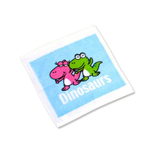 客製印花小方巾-Dinosaurs